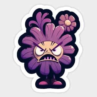 Violet Outburst Sticker